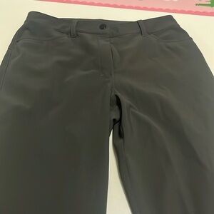 LuLuLemon Olive Green stretch skinny work pants